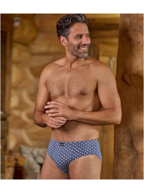 Lot de 3 Slips Confort   - ATLAS FOR MEN - Kiabi
