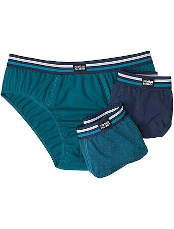 Lot de 3 slips confort atlas for men® - atlas for men
