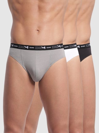 Lot de 3 Slips coton Coton Stretch