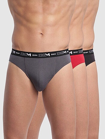 Lot de 3 Slips coton Coton Stretch