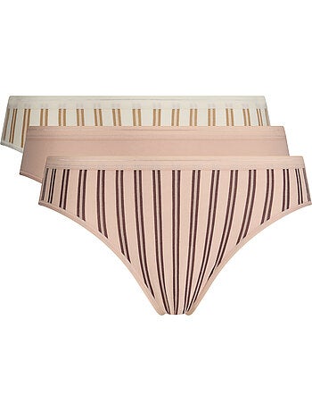 Lot de 3 Slips Coton Dim x Inès de La Fressange