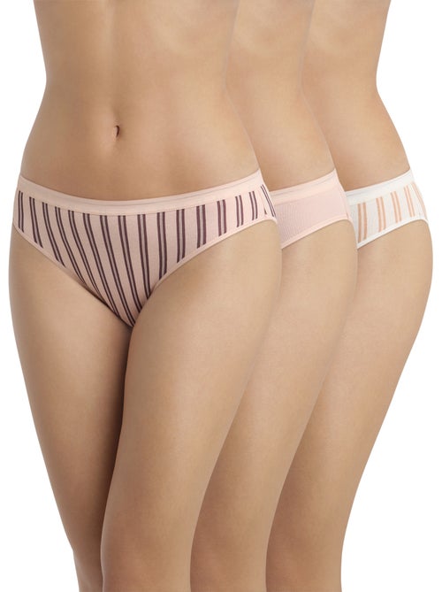 Lot de 3 Slips Coton Dim x Inès de La Fressange - Kiabi