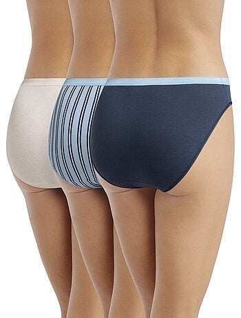 Lot de 3 Slips Coton Dim x Inès de La Fressange