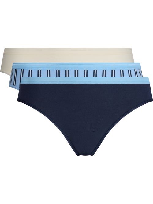 Lot de 3 Slips Coton Dim x Inès de La Fressange - Kiabi
