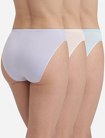 Lot de 3 Slips Coton Inès de La Fressange
