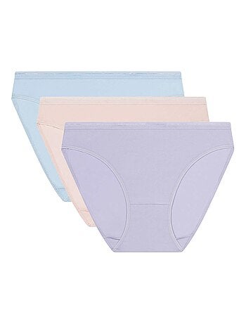Lot de 3 Slips Coton Inès de La Fressange