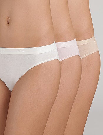 Lot de 3 Slips Les Pockets Coton