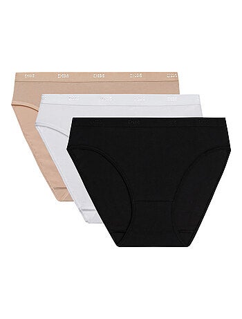 Lot de 3 Slips Les Pockets Coton