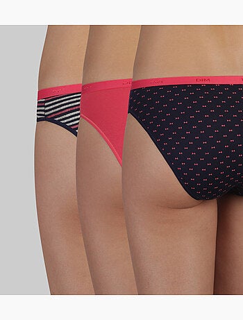 Lot de 3 Slips Les Pockets Coton