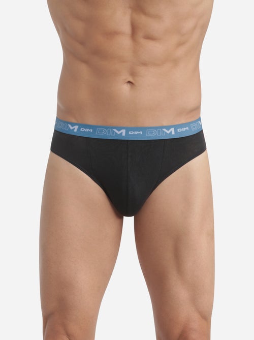 Lot de 3 Slips Coton Strech - Kiabi