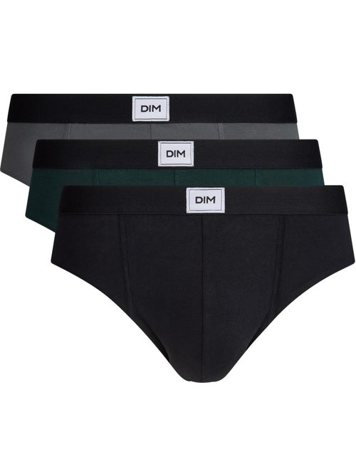 Lot de 3 Slips Coton Ultra Resist - Kiabi Lot de 3 Slips Coton Ultra Resist - Kiabi