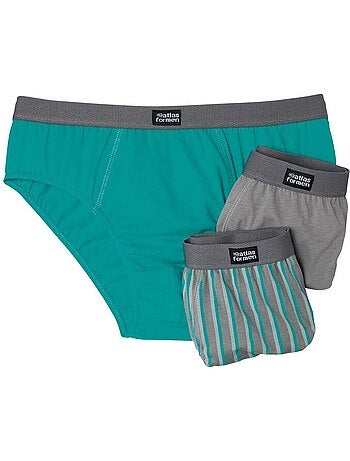 Lot de 3 slips confort atlas for men® - atlas for men