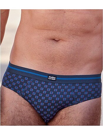 Lot de 3 Slips en Coton Fantaisie - ATLAS FOR MEN