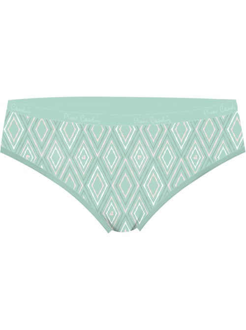 Lot de 3 slips femme en coton uni et imprimé ceinture fine 2cm pck12 pierre cardin - Kiabi Lot de 3 slips femme en coton uni et imprimé ceinture fine 2cm pck12 pierre cardin - Kiabi