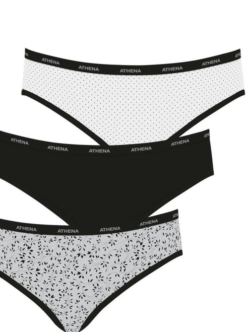Lot de 3 slips femme Mode - Kiabi