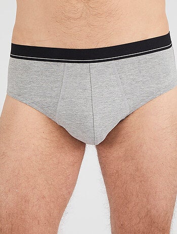 Lot de 3 slips fermés coton biologique majoritaire - Damart