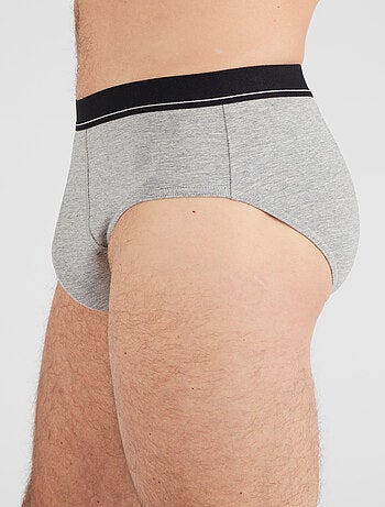 Lot de 3 slips fermés coton biologique majoritaire - Damart