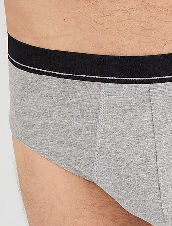Lot de 3 slips fermés coton biologique majoritaire - Damart
