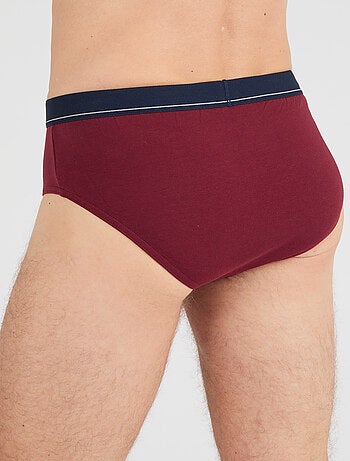 Lot de 3 slips fermés coton biologique majoritaire - Damart