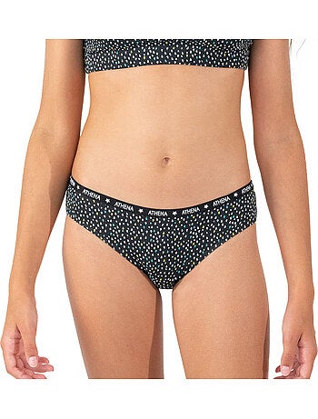Lot de 3 slips fille Ecopack Athena