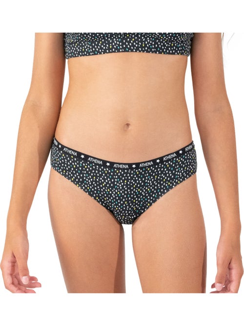 Lot de 3 slips fille Ecopack Athena - Kiabi Lot de 3 slips fille Ecopack Athena - Kiabi