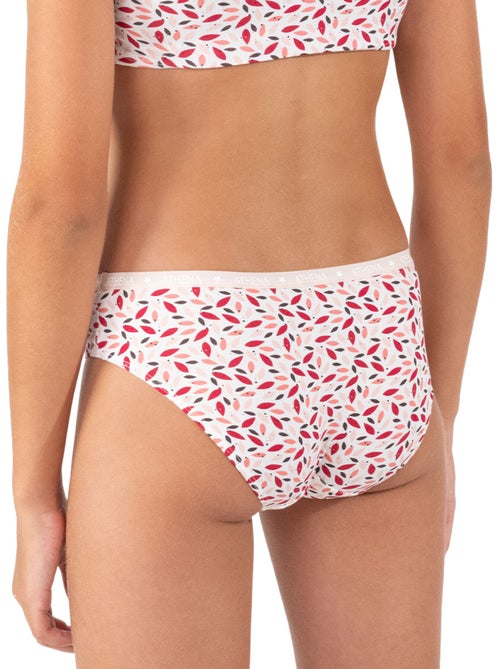 Lot de 3 slips fille ecopack athena - Kiabi