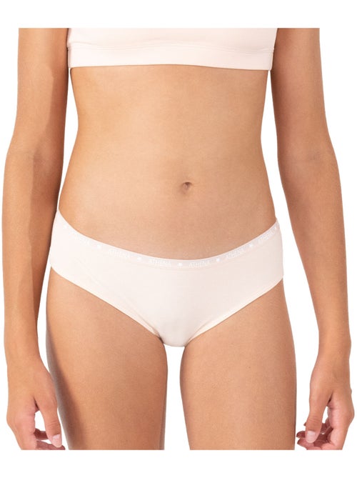 Lot de 3 slips fille ecopack athena - Kiabi