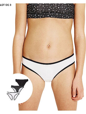 Lot de 3 slips Girl Mode by Athena Fille