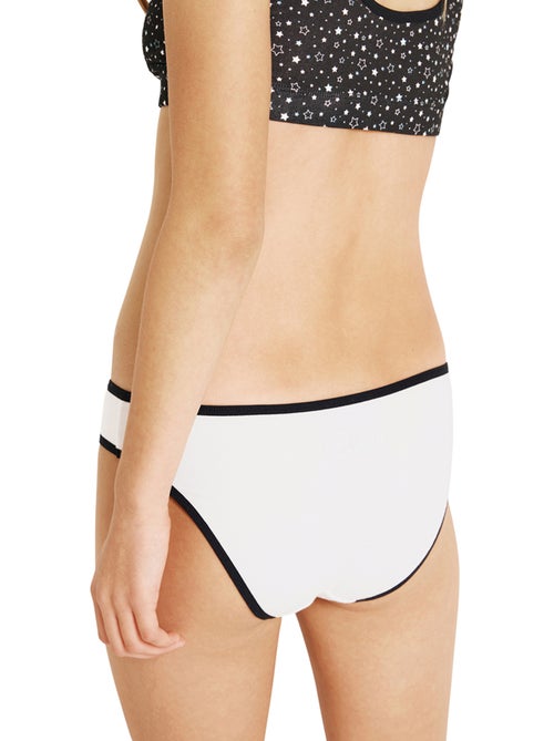 Lot de 3 slips fille Ecopack Mode Athena - Kiabi Lot de 3 slips fille Ecopack Mode Athena - Kiabi