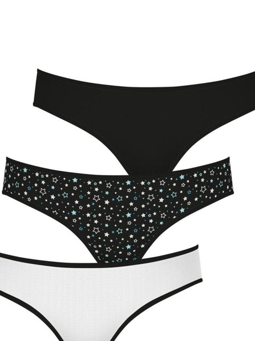 Lot de 3 slips fille Mode Girl by - Kiabi