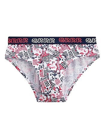 Lot De 3 Slips Garçon Olympia 100% Coton, Blanc, Taille 4-6 Ans – Neuf Sans étiquette