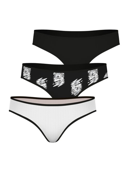 Lot de 3 slips Girl Mode by Athena Fille - Kiabi