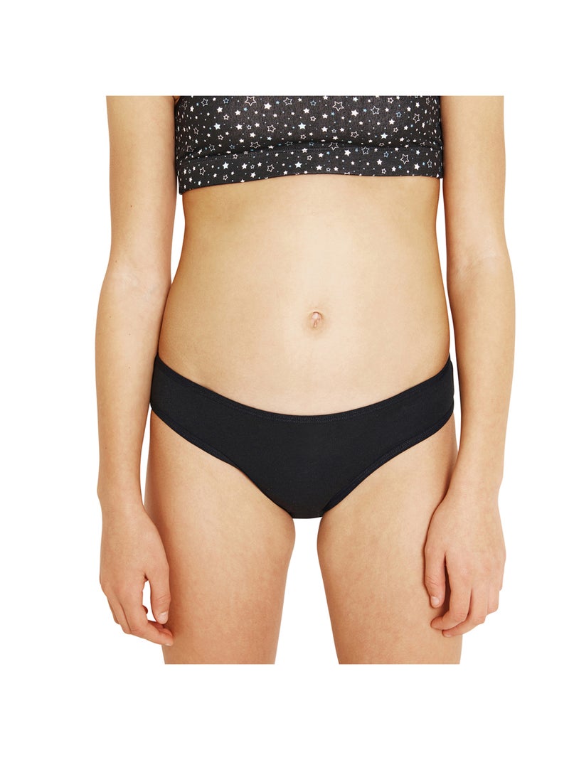 Lot de 3 slips Girl Mode by Athena Fille Blanc - Kiabi