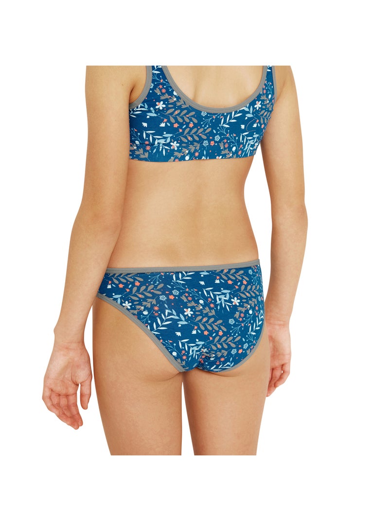 Lot de 3 slips Girl Mode by Athena Fille Vert - Kiabi