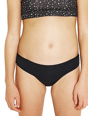 Lot de 3 slips fille Ecopack Mode Athena