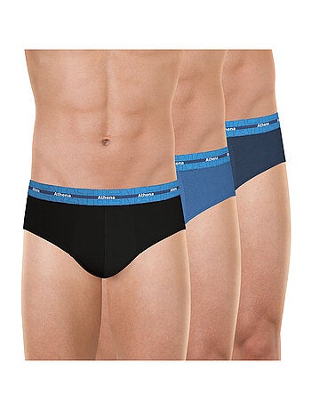 Lot de 3 slips homme 720 Stretch Coton Athena