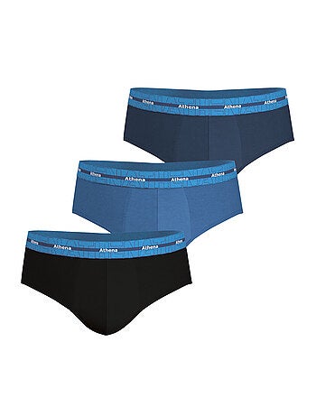 Lot de 3 slips homme 720 Stretch Coton Athena