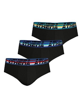 Lot de 3 slips homme 720 Stretch Coton Athena