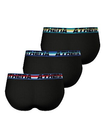 Lot de 3 slips homme 720 Stretch Coton Athena