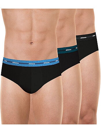 Lot de 3 slips homme 720 Stretch Coton Athena