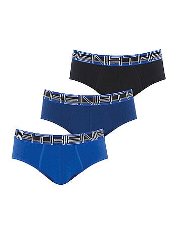Lot de 3 slips homme 720 Stretch Coton Athena