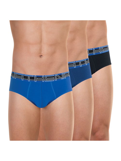 Lot de 3 slips homme 720 Stretch Coton Athena - Kiabi