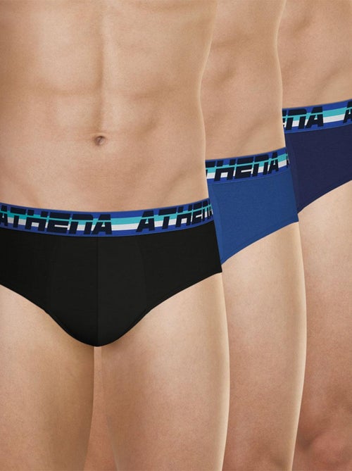 Lot de 3 slips homme 720 Stretch Coton - Kiabi
