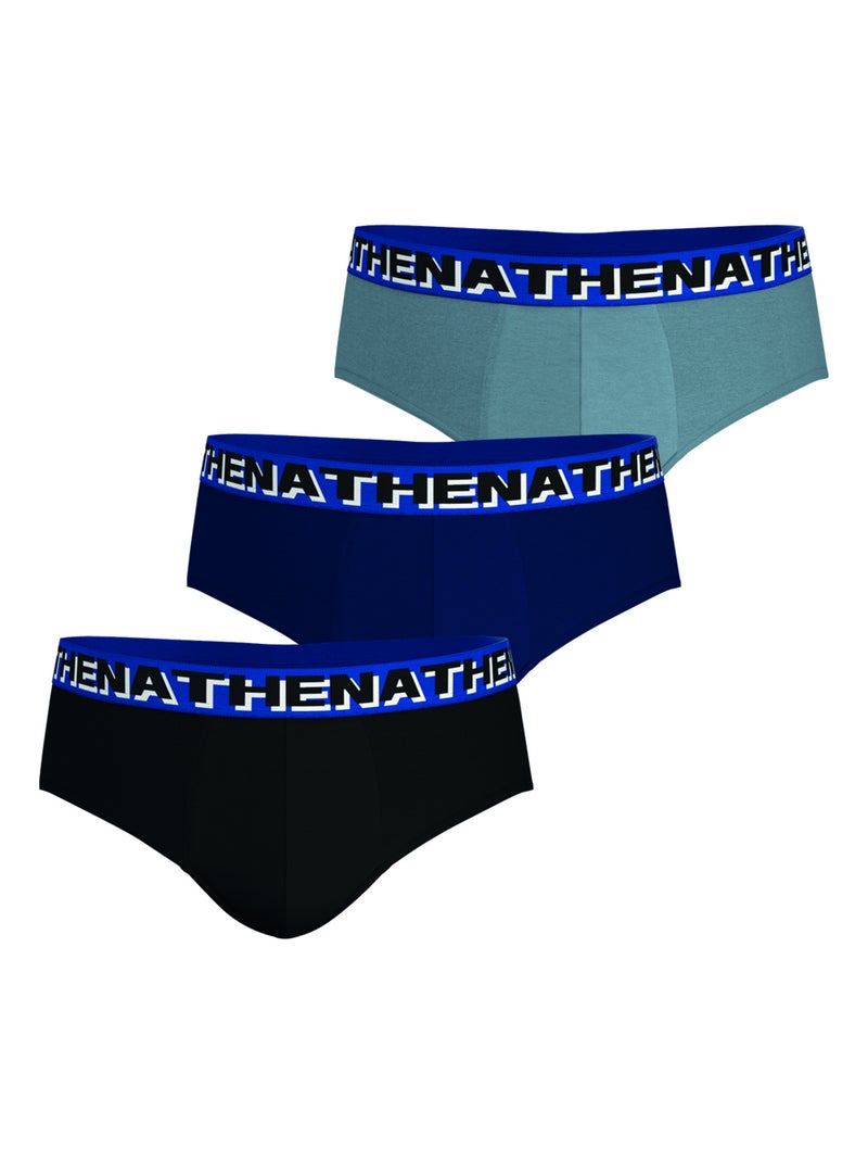 Lot de 3 slips homme Athena Multicolore - Kiabi