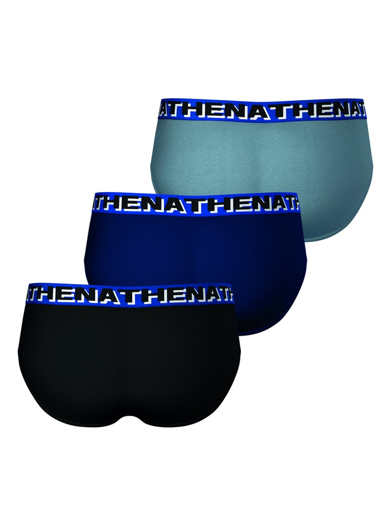 Lot de 3 slips homme Athena Multicolore - Kiabi