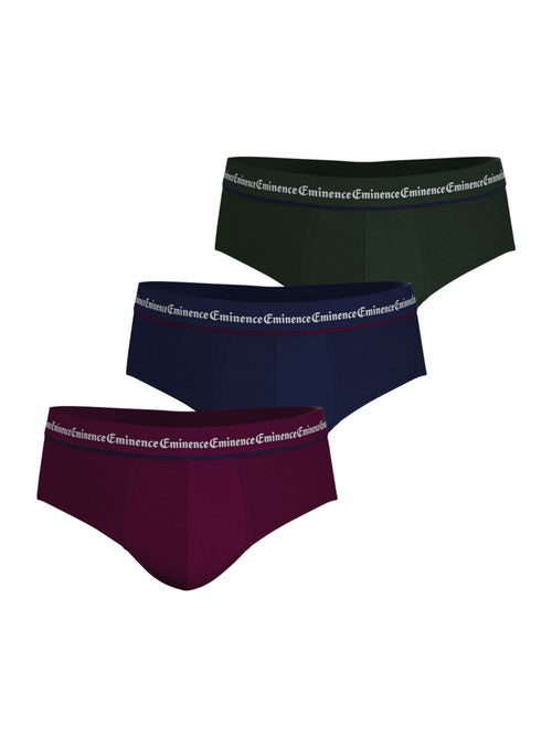 Lot de 3 slips homme Business Eminence - Kiabi