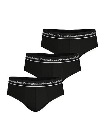 Lot de 3 slips homme Business Eminence