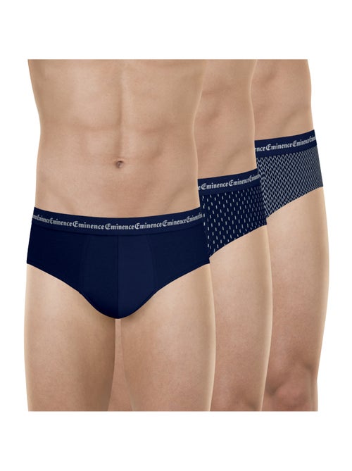 Lot de 3 slips homme Business Print Eminence - Kiabi