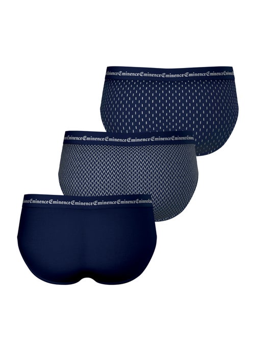 Lot de 3 slips homme Business Print Eminence - Kiabi
