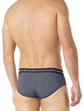 Lot de 3 slips homme Business Print Eminence